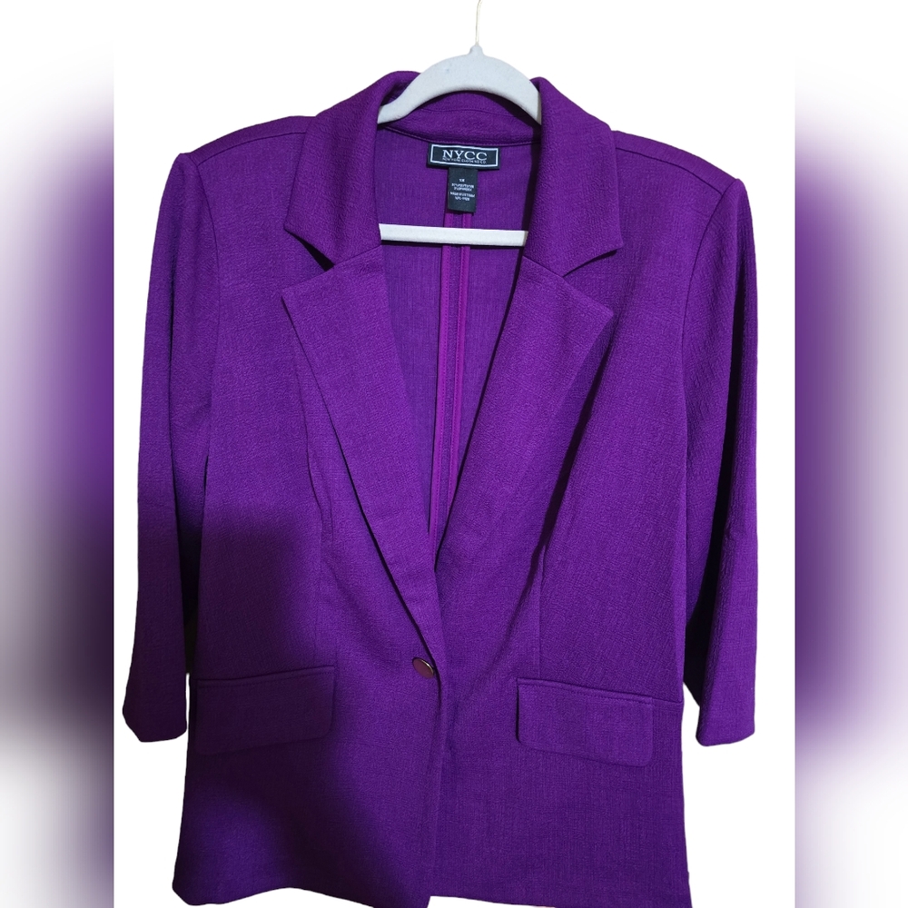 Purple women blazer